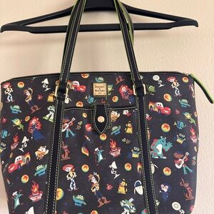 Dooney & Bourke Pixar Character Black Tote